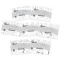 Jolly Phonics Handwriting Books Complete Set (1-7): In Print Letters (American English Edition) - Paperback