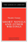 Short Novels and Other Writings: Theodor Fontane - Paperback