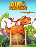 Dinosaurs Coloring Books: Dinosaur Activity Book For Toddlers and Adult Age, Childrens Books Animals For Kids Ages 3 4-8 - Paperback