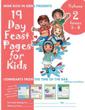 19 Day Feast Pages for Kids Volume 2 / Book 2: Early Bahá'í History - Lionhearts from the Time of the Báb (Issues 5 - 8) - Paperback