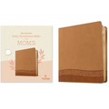 Dayspring Daily Devotional Bible for Moms, NLT (Leatherlike, Camel) - Imitation Leather