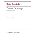 Sarriaho: Fleurs de Neige for String Quartet Score and Parts - Paperback