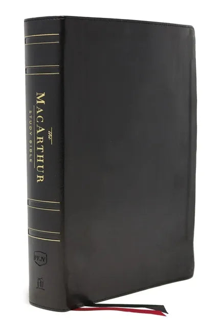 Nkjv, MacArthur Study Bible, 2nd Edition, Genuine Leather, Black, Comfort Print: Unleashing God's Truth One Verse at a Time - Leather