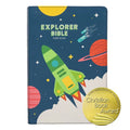 CSB Explorer Bible for Kids, Blast Off Leathertouch - Imitation Leather