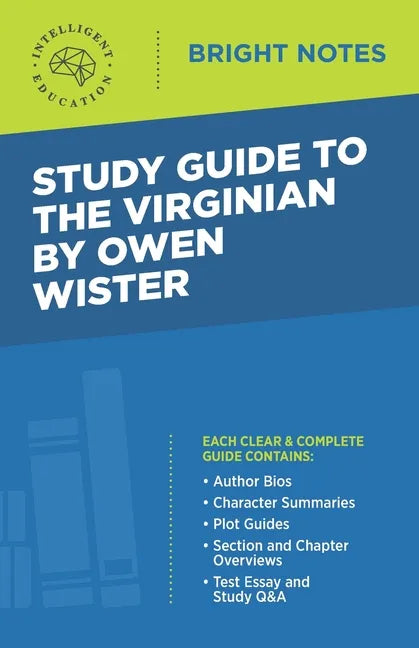 Study Guide to The Virginian by Owen Wister - Paperback