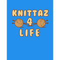 Knittaz 4 Life: 120 Pages of Knitting Graph Paper 4:5 Ratio - Paperback