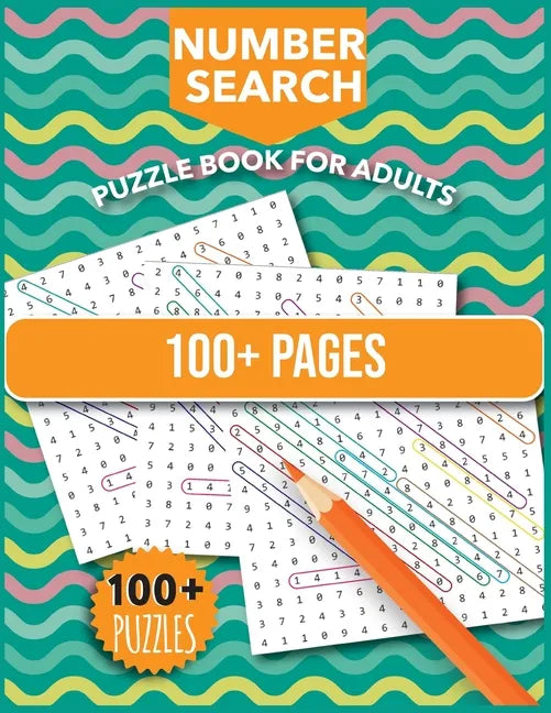 Number Search Puzzles For Adults: Number Find Puzzle Book with Number Puzzles For Adults - Paperback