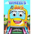 Wheels on the Bus: Nursery Rhyme Story & Coloring Book for children's - Paperback