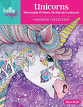 Hello Angel Unicorns, Mermaids & Other Mythical Creatures Coloring Collection - Paperback