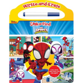 Disney Junior Marvel Spidey and His Amazing Friends: Write-And-Erase Look and Find - Board Book