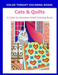 Cat & Quilts Color by Numbers Adult Coloring Book - Paperback