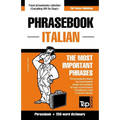 English-Italian phrasebook and 250-word mini dictionary - Paperback
