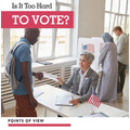 Is It Too Hard to Vote? - Paperback