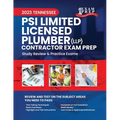2023 Tennessee PSI Limited Licensed Plumber Contractor Exam Prep: 2023 Study Review & Practice Exams - Paperback
