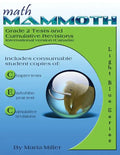 Math Mammoth Grade 2 Tests and Cumulative Reviews (Canadian Version) - Paperback