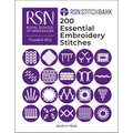 Rsn Stitch Bank: 200 Essential Embroidery Stitches - Hardcover