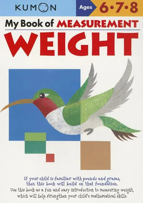 Kumon My Book of Measurement Weight - Paperback