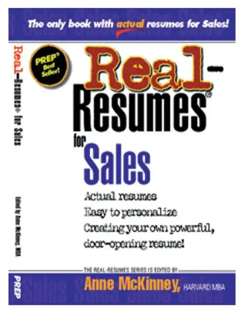 Real-Resumes for Sales - Paperback