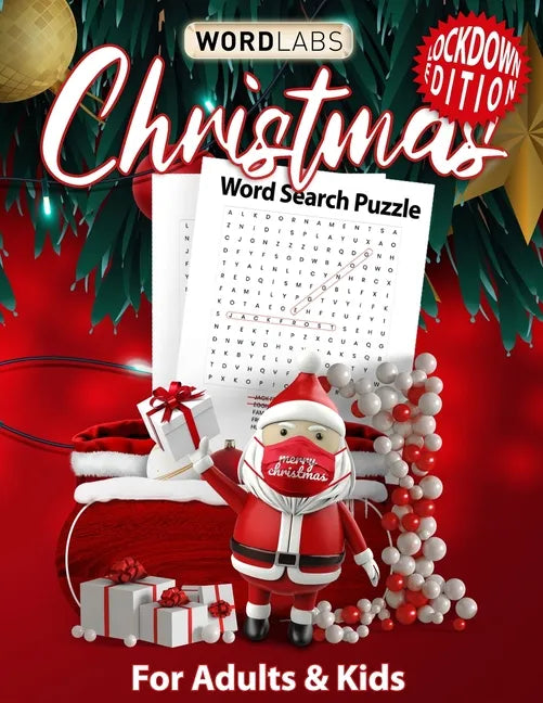 Christmas Word Search Puzzle for Adults and Kids: A Great Gift Idea for Hours Of Holiday Fun! - Paperback