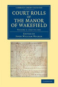 Court Rolls of the Manor of Wakefield: Volume 5, 1322 to 1331 - Paperback