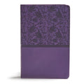 KJV Giant Print Reference Bible, Purple Leathertouch - Imitation Leather