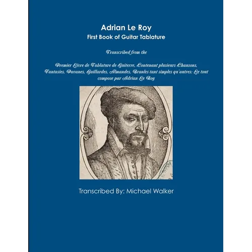 Adrian Le Roy First Book of Guitar Tablature - Paperback