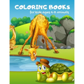 Coloring Books For Kids Ages 4-8 Animals: Activity Book For Toddlers, childrens Books By Age 4-8 Animals - Paperback