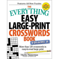 The Everything Easy Large-Print Crosswords Book, Volume 8: More Than 120 Crosswords in Easy-To-Read Large Print - Paperback