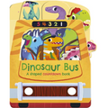 Dinosaur Bus: A Shaped Countdown Book - Board Book