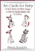 Art Cards For Baby: 14 Red, Black and White Images To Create Your Own, Infant Stimulation Cards For Babies - Paperback