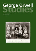 George Orwell Studies Vol.4 No.2 - Paperback