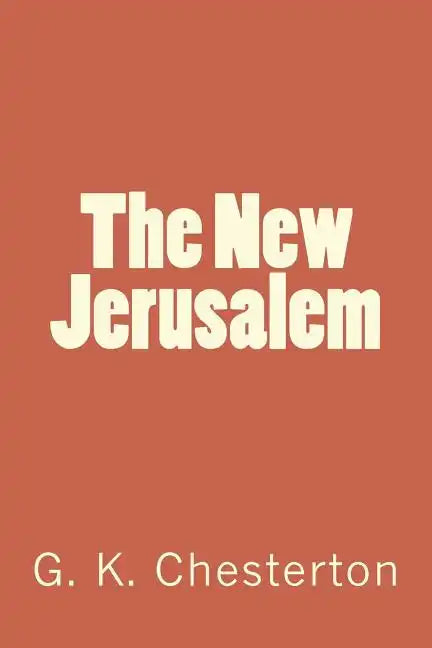 The New Jerusalem - Paperback