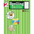 Spelling Skills: Grade 2 (Flash Kids Harcourt Family Learning) - Paperback