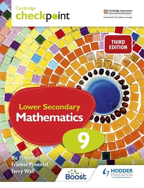 Cambridge Checkpoint Lower Secondary Mathematics Student's Book 9: Hodder Education Group - Paperback