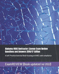 Alabama HVAC Contractor License Exam Review Questions and Answers 2016/17 Edition: A Self-Practice Exercise Book focusing on HVAC code compliance - Paperback