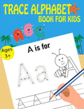 Trace Alphabet Book For Kids - Paperback
