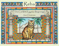 Reba The Cat With Egyptian Beginnings - Paperback