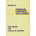 A Guide to Financial Statement Disclosures - Hardcover