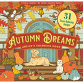 Autumn Dreams Coloring Book - 31 Stress Free Designs (Peforated Pages for Easy Removal) - Paperback