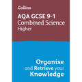Collins GCSE Science 9-1: Aqa GCSE 9-1 Combined Science Trilogy Higher: Organise and Retrieve Your Knowledge - Paperback