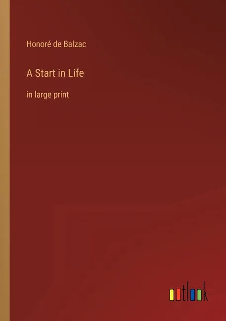 A Start in Life: in large print - Paperback