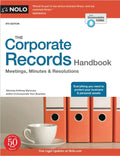 The Corporate Records Handbook: Meetings, Minutes & Resolutions - Paperback