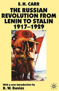 The Russian Revolution from Lenin to Stalin 1917-1929 - Paperback