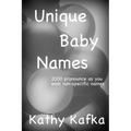 Unique Baby Names - Paperback
