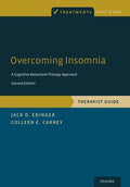 Overcoming Insomnia: A Cognitive-Behavioral Therapy Approach, Therapist Guide - Paperback