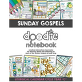 Sunday Gospels Doodle Notes (Year C in Liturgical Cycle): A Creative Interactive Way for Students to Doodle Their Way Through The Gospels All Year (Li - Paperback