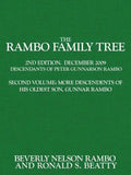 The Rambo Family Tree, Volume 2: more descendants of Gunnar Rambo, oldest son of Peter Gunnarson Rambo - Paperback