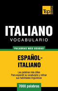 Vocabulario español-italiano - 7000 palabras más usadas - Paperback