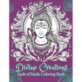 Divine Creations: Gods of Hindu Coloring Book - Paperback