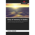 Duty of memory in books - Paperback